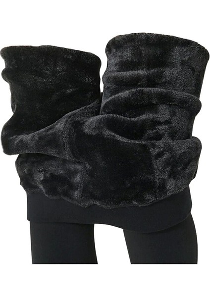 Ermal Unisex Orjinal Siyah Toparlayici Rahat Sıcak Tutan Peluş Likralı Günlük Esnek Kışlık Tayt modelleri