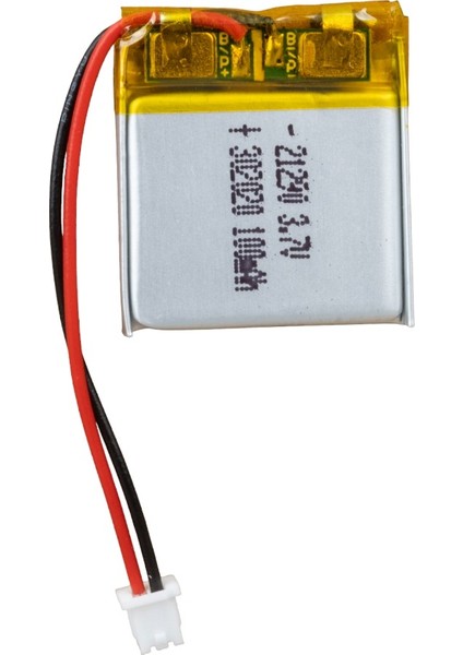 Powermaster 3.7 Volt 80 Mah Lityum Polimer Şarjlı Pil 3X20X20 mm Akıllı Saat Kulaklık Pili