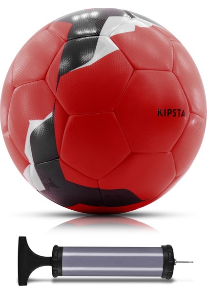 Kipsta Hibrit Futbol Topu F500 Dikişli Fıfa Basıc Onaylı 5 Numara 445 gr Neon Yavruağzı