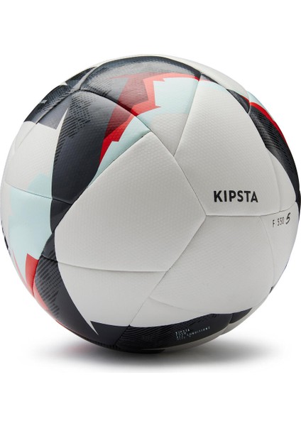 Kipsta Futbol Topu - 5 Numara - Beyaz / Kırmızı - F550