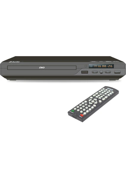 Hello HL-5483 DVD Player Divx Kumandalı HDMI Çıkışlı DVD VCD USB Den Film Oynatabilme