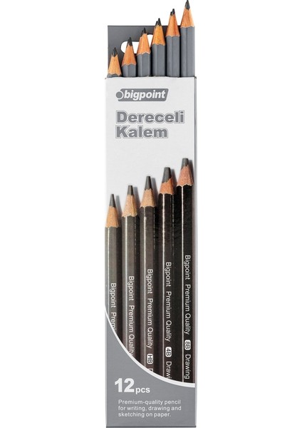 Dereceli Kalem 4h 12'li Kutu