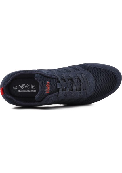 61022 Lacivert Memory Foam Erkek Sneaker