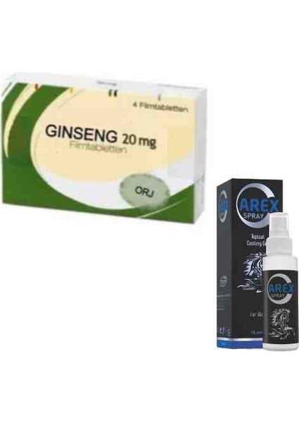 Ares Sprey+ Ginseng 4 Tablet