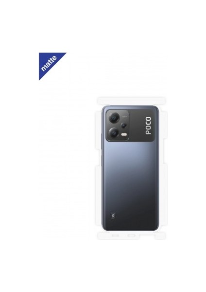 Xiaomi Poco X5 5g Mat Arka ve Yan Koruyucu Poliüretan Film