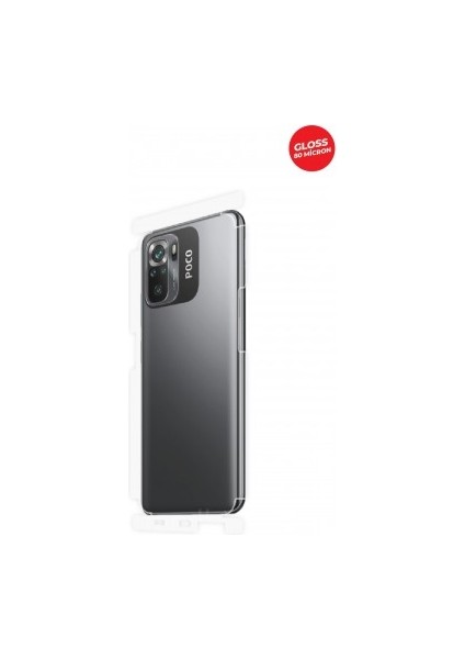 Xiaomi Poco M5S Arka ve Yan Koruyucu Tpu Film