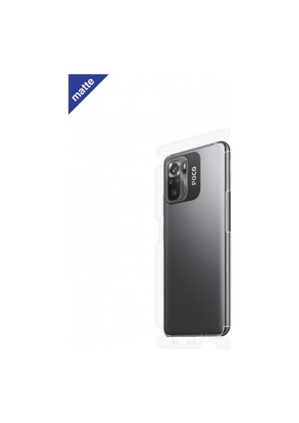 Xiaomi Poco M5S Mat Arka ve Yan Koruyucu Poliüretan Film