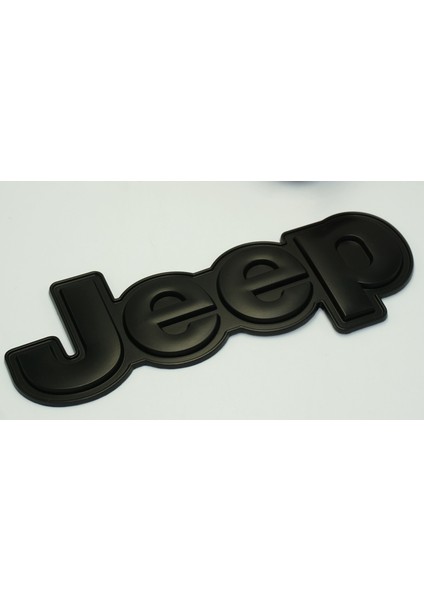 Jeep Kaput Bagaj 3m 3D Yeni Nesil Siyah Metal Logo Amblem Arma fiyatları