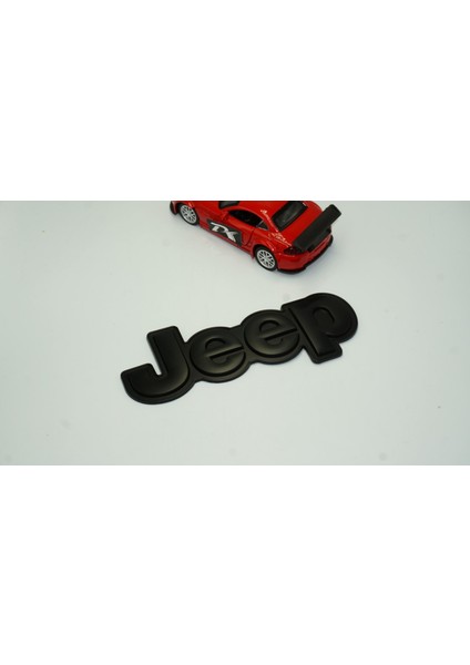 Jeep Kaput Bagaj 3m 3D Yeni Nesil Siyah Metal Logo Amblem Arma modelleri