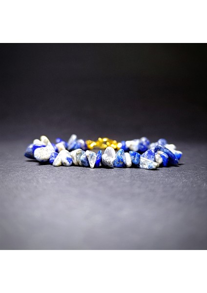 Lapis Lazulikırık Taş Bileklik