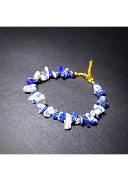 Lapis Lazulikırık Taş Bileklik modelleri