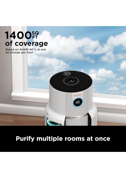 Ninja Hava Temizleme Cihazı,hepa Filtre, 1400 Ft Kareye Kadar Alanı Kaplar, Koku Nötralizasyonu fiyatları