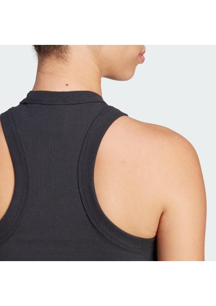 Adidas Lounge Ribbed Crop Kadın Atlet