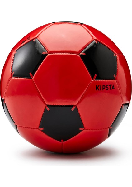 Kipsta Futbol Topu - 4 Numara - 9 / 12 Yaş - Kırmızı - First Kick