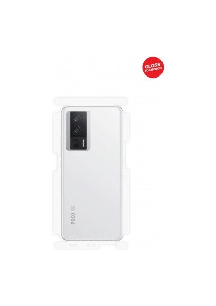 Xiaomi Poco F5 Pro Arka ve Yan Koruyucu Tpu Film