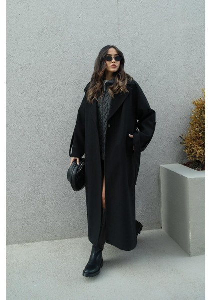 Siyah Kol Detaylı Premium Kaban fiyatları