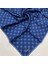 Gece Mavi-Indigo Monogram Desenli Tivil Ipek Eşarp DGN52033-0031 3