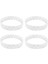 Ecovacs Süpürme Lastiği Halkası Aksesuarları Için Aşınma Önleyici Lastik Kaplaması, 4pcs (Yurt Dışından) 1