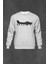 Insan Maymun Evrim Cessna Uçak Tayyare Baskılı Unisex Sweat 1