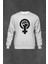 So Cool Gri Sweatshirt Özgürlük Eylem Güçlü Kadın Hakları Feminizm Baskılı Unisex Sweat 1