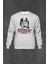 Gri Sweatshirt Centilmen Sürücü Gentleman Ride Driver Baskılı Unisex Sweat 1