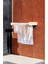 Design Kurutmalık Çamaşır Askısı - Duvara Monte, Katlanabilir Çamaşırlık - (CAPPUCCINO-100CM) 2