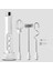Beyaz Stil 3-Speeds Elektrikli Çırpma Kahve Sütlü Içecek Frother Foamer Mikser USB Şarj Edilebilir Elde Taşınabilir Gıda Blender Mutfak Yumurta Çırpıcı Mikser (Yurt Dışından) 3