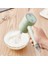 Beyaz Stil Kablosuz Taşınabilir Elektrikli Gıda Mikser El Blender 3 Hız Yüksek Güçlü Hamur Blender Yumurta Çırpıcı El Mikser (Yurt Dışından) 4