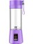 Mor Tarzı Taşınabilir Blender USB Kablosuz Mikser Elektrikli Meyve Sıkacağı Makinesi Smoothie Blender Mini Mutfak Robotu Kişisel Blender Meyve Suyu Karıştırıcıları (Yurt Dışından) 1