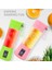 Beyaz Stil Mini Taşınabilir Portakal Sıkacağı USB Elektrikli Mikser Meyve Smoothie Blender Makinesi Kişisel Mutfak Robotu Maker Suyu Sıkacağı (Yurt Dışından) 4
