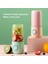 Yeşil Stil 6 Bıçaklı 500ML Elektrikli Meyve Sıkacağı Bardak Taşınabilir Smoothie Blender Mini Mikser Sıkacağı Suyu USB Şarj Vitamer Meyve Sıkacağı (Yurt Dışından) 2