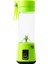 Sarı Stil 6 Bıçak 380ML Bıçaklar Taşınabilir Elektrikli Meyve Sıkacağı Ev USB Şarj Edilebilir Smoothie Maker Karıştırıcılar Makine Sporları Şişe Juicingcup (Yurt Dışından) 1