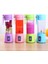 Yeşil Stil Taşınabilir Mikser USB Elektrikli Meyve Sıkacağı El Smoothie Maker Blender Karıştırma Şarj Edilebilir Mini Suyu Şişesi Bardak Extractor (Yurt Dışından) 4