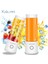 Pembe Meyve Sıkacağı Tarzı Mini Taşınabilir Sıkacağı Turuncu USB Elektrikli Mikser Meyve Smoothie Blender Makinesi Kişisel Mutfak Robotu Maker Suyu Sıkacağı (Yurt Dışından) 2