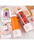 Pembe Meyve Sıkacağı Tarzı Mini Taşınabilir Sıkacağı Turuncu USB Elektrikli Mikser Meyve Smoothie Blender Makinesi Kişisel Mutfak Robotu Maker Suyu Sıkacağı (Yurt Dışından) 5