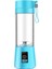 Mavi Stil Taşınabilir Blender USB Mikser Elektrikli Meyve Sıkacağı Makinesi Smoothie Blender Mini Mutfak Robotu Kişisel Blender Meyve Suyu Karıştırıcıları (Yurt Dışından) 1