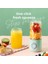 Beyaz Stil Taşınabilir Kişisel Boyutlu Blender, Smoothies ve Shakesah Kapasiteli Piller Için USB Şarj Edilebilir Mini Meyve Sıkacağı Blender (Yurt Dışından) 2
