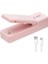 Pembe Tarzı Mini Torba Mühürleyen-2ın1 Taşınabilir Isı Mühürleyenler Şarj Edilebilir El Vakum Isı Mühürleyenler ve Plastik Torba Depolama Için Kesici Gıda (Yurt Dışından) 1