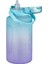 Mega Büyük Boy 2500ML 2.5litre Pipetli/pipetsiz Kullanım Çift Renk Motivasyon Matarası Sticker Hediyeli 1