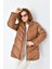 Kadın Şişme Kaban Camel RBN4074 7