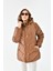 Kadın Şişme Kaban Camel RBN4074 5