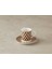 Modern Cube Bone Porselen 4 Parça 2 Kişilik Kahve Fincan Takımı Sarı 1
