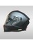 865 Solid Matt Black Double Visor Kapalı Kask 1