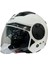 Kask Sway SW-766 Beyaz Çenesiz Güneş Gözlüklü 1