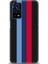 Oppo A55 Kılıf Hd Baskılı - Bordo Çubuk 1