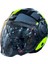 Kask Sway SW-766 Geko Black/yellow Çenesiz Güneş Gözlüklü 1