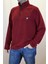 Jülyet Giyim Unisex Uzun Kollu Dik Yaka Bordo Polar Sweatshirt 1