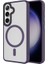 Samsung Galaxy S24 Plus Kılıf Flet Sert Pc Arka Yüzey Wireless Şarj Özellikli Silikon + Ekran Koruyucu 1