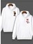 Unisex Tedy Tasarımlı Sevgili Kapüşonlu Sweatshirt 2'Li 1
