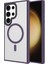 Samsung Galaxy S24 Ultra Kılıf Flet Sert Pc Arka Yüzey Wireless Şarj Özellikli + Ekran Koruyucu 1